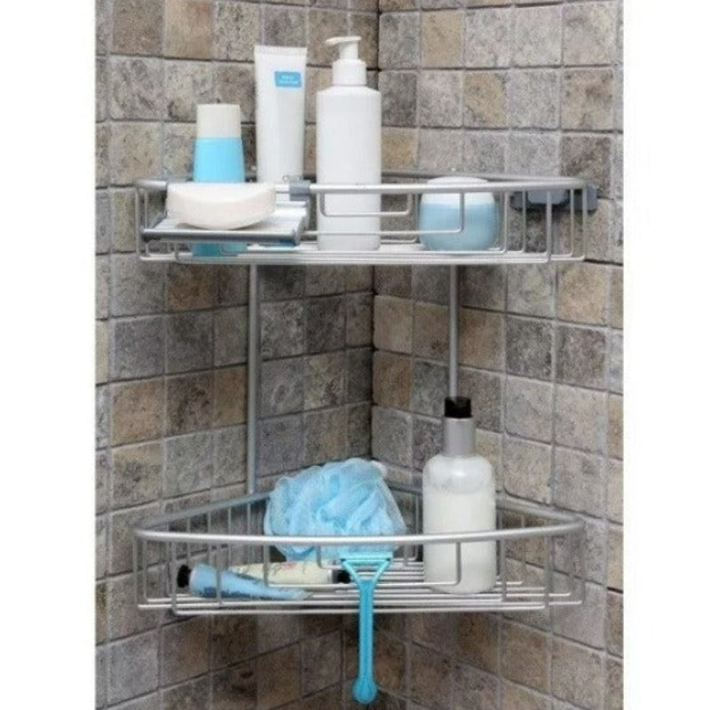 Primanova Paloma Aluminium Dual Bathroom Shelf