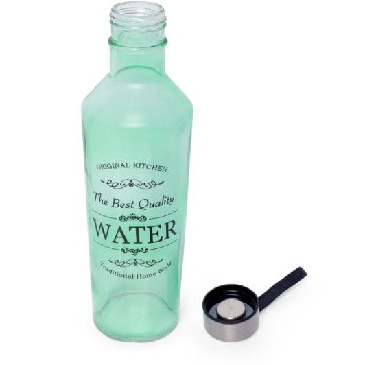 Kleeyo Glass Water Bottle With Strap 700Ml