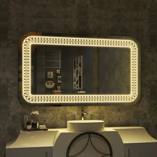 Smart Touch Warm LED Mirror 24 x 36 With Bluetooth