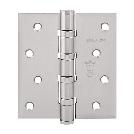 Steel Hinge Pair 4*3*3 SS