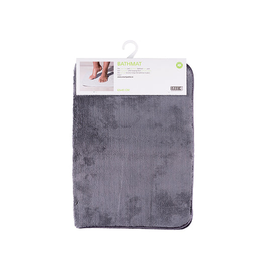 Bathmat 65×45 CM Grey