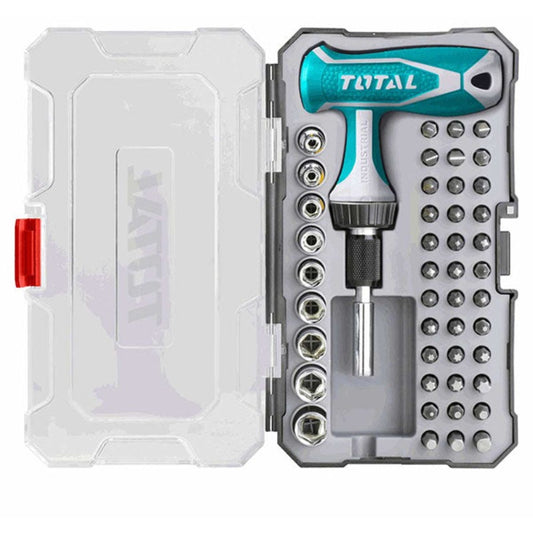 T-Handle Wrench Screwdriver Set 47Pcs