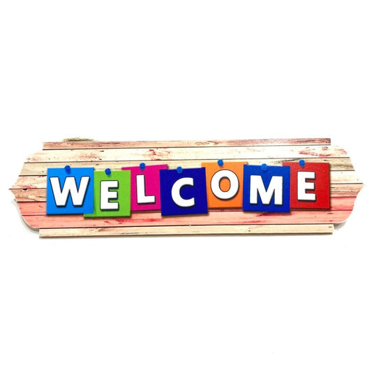 Welcome Wooden Board