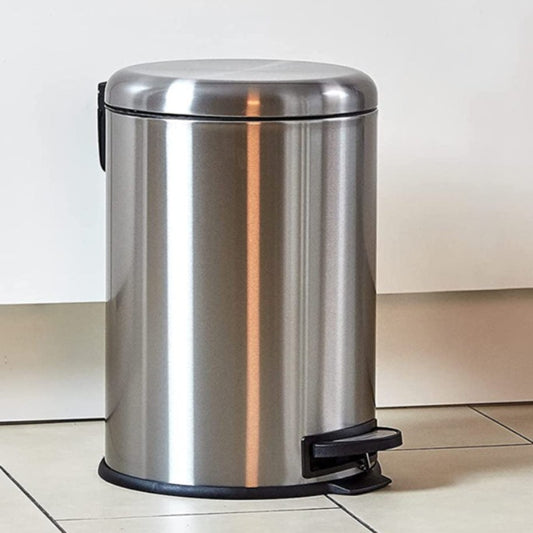 Pedal Bin Stainless Steel Leman Easy Close 20L