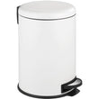 Pedal Bin Leman Easy Close 20L White