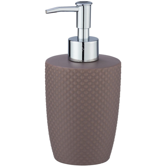 Soap Dispenser Mod. Punto, dark taupe