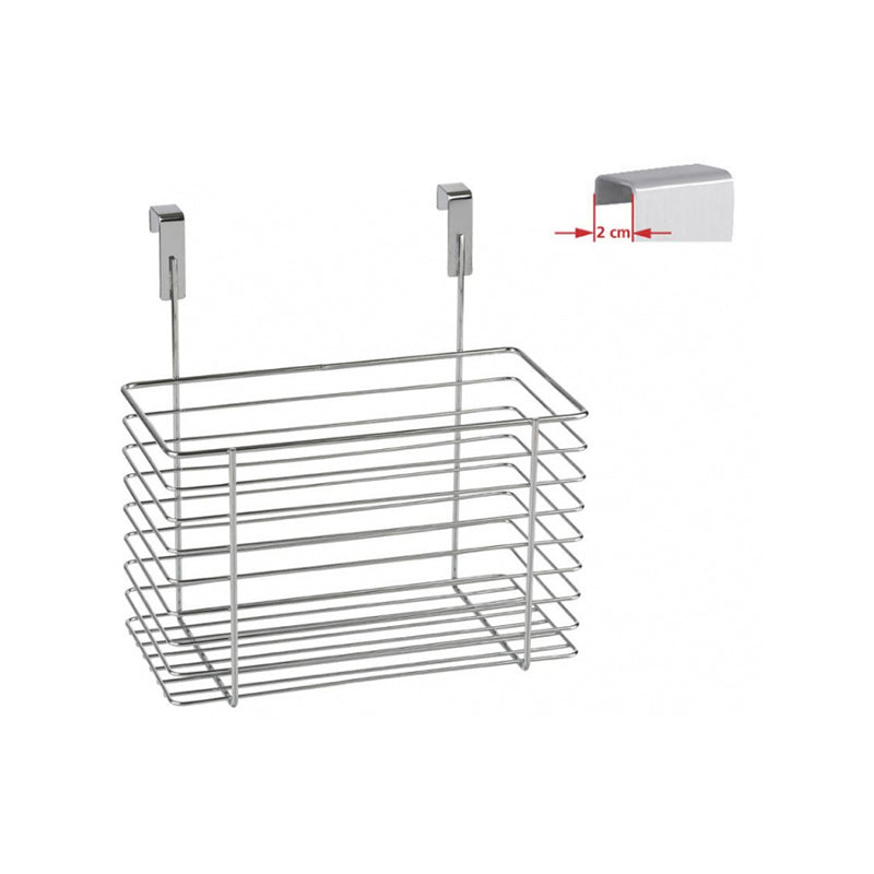 Hanging Basket 24 X 24,5 X 15 Steel Silver