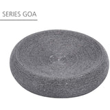 Soap Dish Goa Gray, Polyresin
