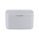 Barcelona White Small Bathroom Storage Box With Lid
