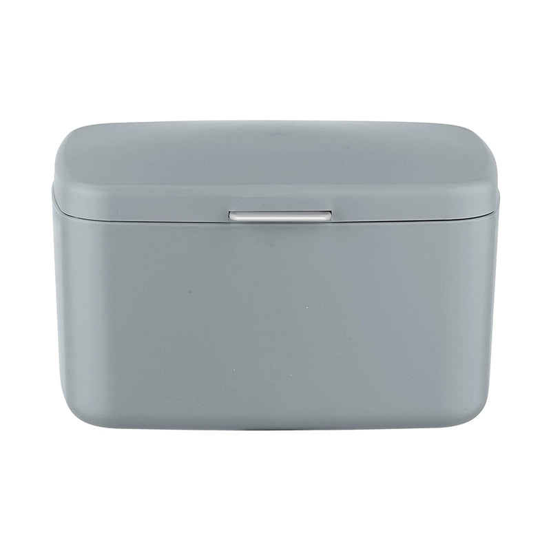Barcelona Grey Small Bathroom Storage Box With Lid