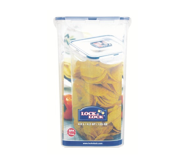 SQUARE TALL FOOD CONTAINER 4.0 L