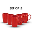 Set of 12 Red Tea/Coffee Mug