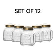 Set of 8 Pasabahce Glass Jar 500ml