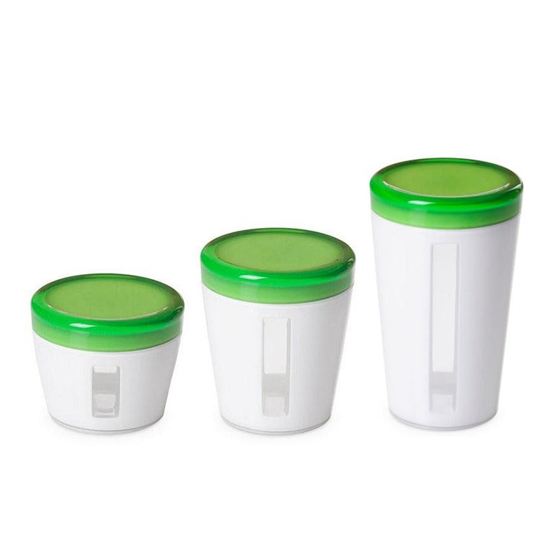 Kitchen Jar Oblo Green 0.5L, 0.75L, 1.2L