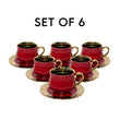 Cup & Saucer Set (6pcs Set)