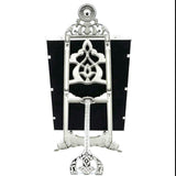 Metal Quran Holder Silver