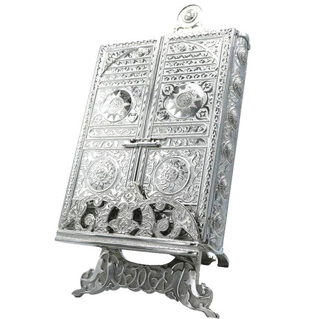Metal Quran Holder Silver