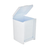 Bathroom Pedal Bin 7 L. Olympia White