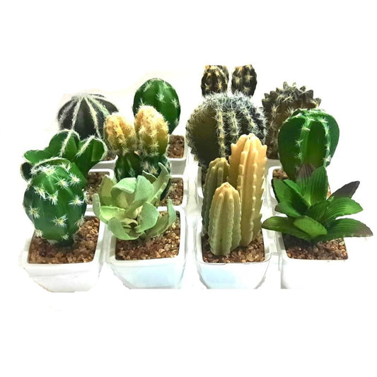 Artificial Mini Plants (Set of 12)