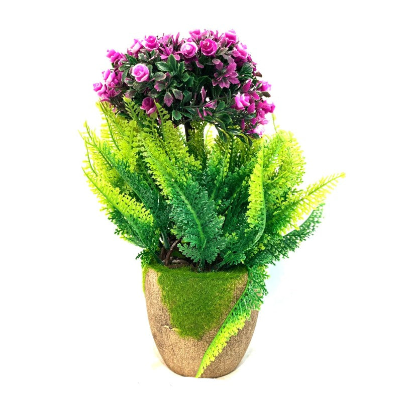 Artificial Flower Plant Assorted Colors