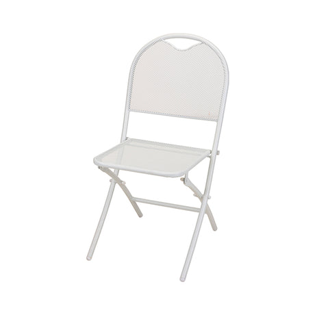 Chair Folding Mesh Mat White