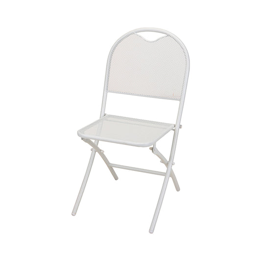 Chair Folding Mesh Mat White