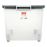 Storage Box with Wheels 60L. Grey