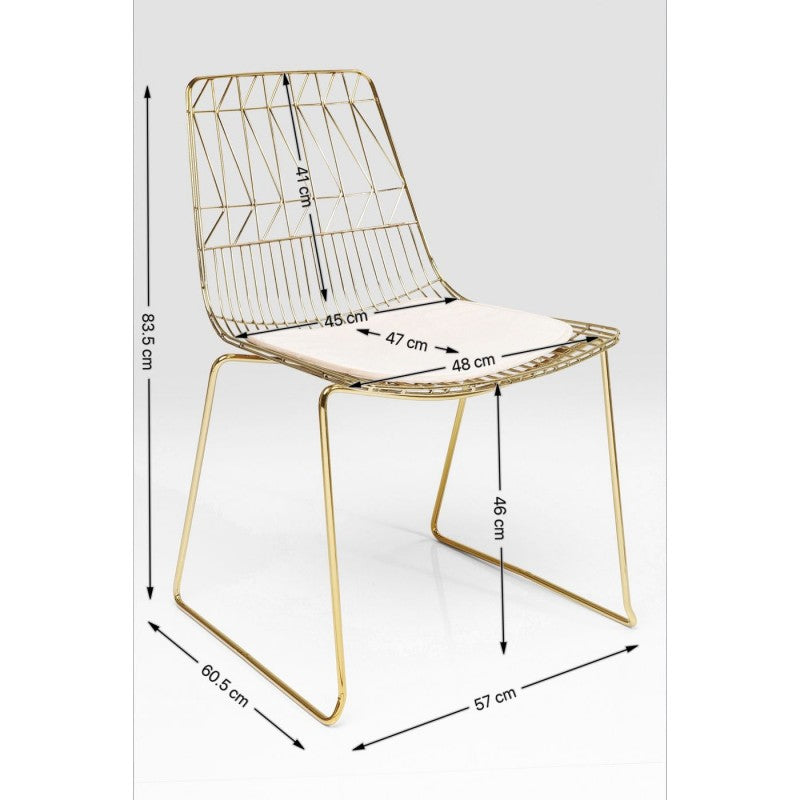 Metal Room & Dining Chair Arrow