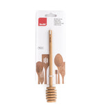 Ibili Brown Wood Honey Spoon 18 X 7 X 3 Cm