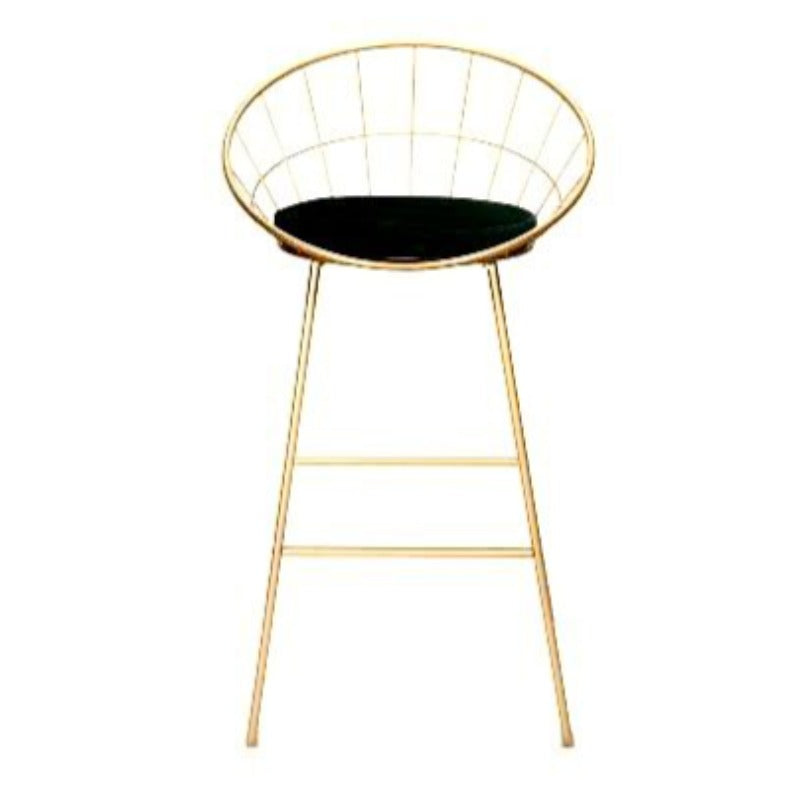 Bar Stool With Cushioned Seat