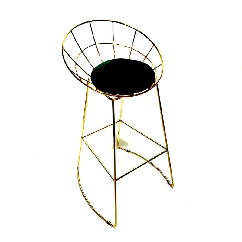 Bar Stool With Cushioned Seat