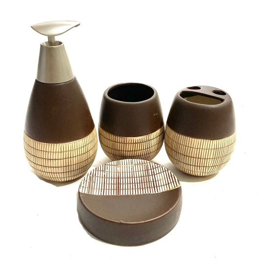 Bathroom Set Chic (Set of 4Pcs)