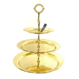 3 Tier Cake Stand Gold
