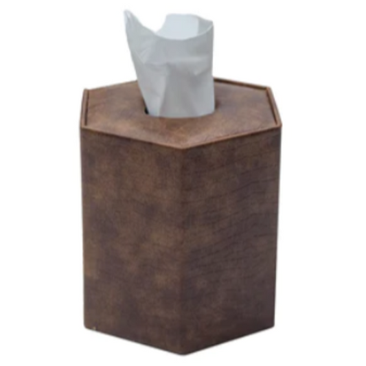 Faux Leather Tissue Roll Holder