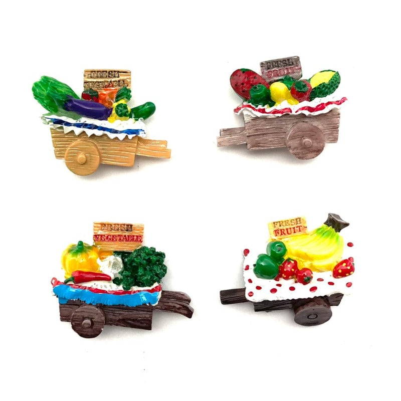 Fridge Magnets Cart (Pack of 4)