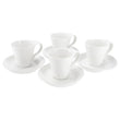 Symphony Cup/Saucer Set (Set of 4)