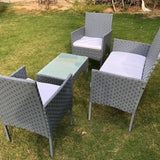 Garden Furniture Set Grey