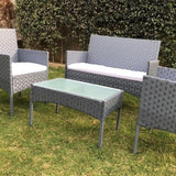 Garden Furniture Set Grey