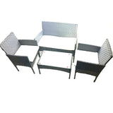 Garden Furniture Set Grey