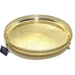 Serving Tray Round Gallery Gold