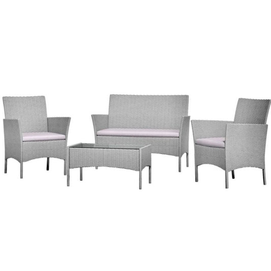 Garden Furniture Set Grey