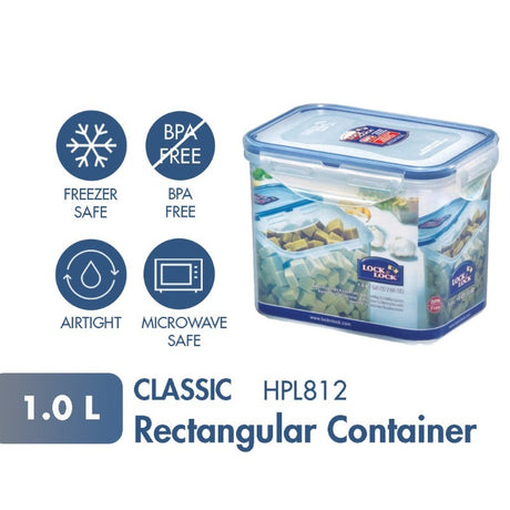 LocknLock Rectangular Tall Food Container 1.0L
