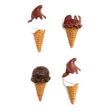 Fridge Magnets Ice Cone (Pack of 4)