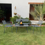 Garden Furniture Set Grey