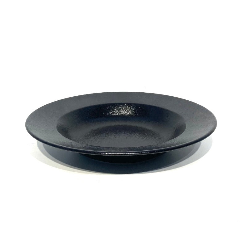Black Porcelain Plate 26cm