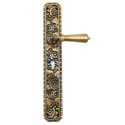 Salice Paolo Brass Main Door Handle AB