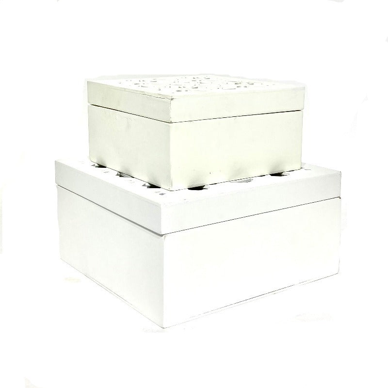 Wooden Storage Box (Set of 2)