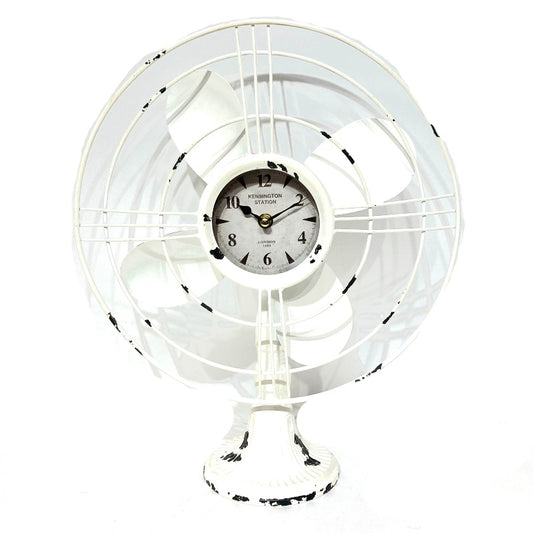 Table Clock Fan