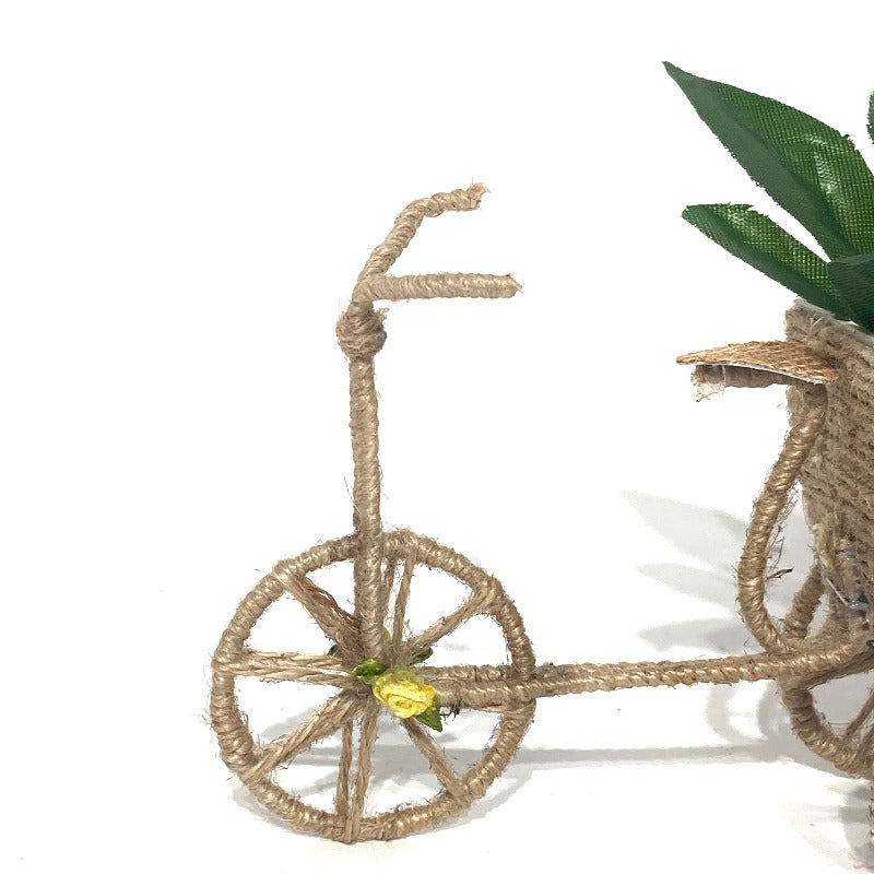 Artificial Potted Plant Bicycle