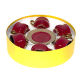 Cup & Saucer Set (6pcs Set)